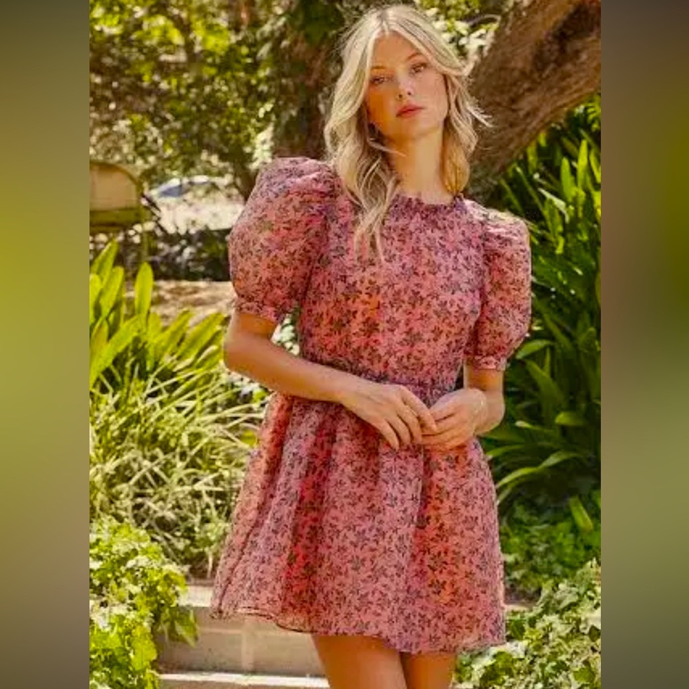 Lost + Wander Women's Venus Rising Printed Fit & Flare Dress
Size lg